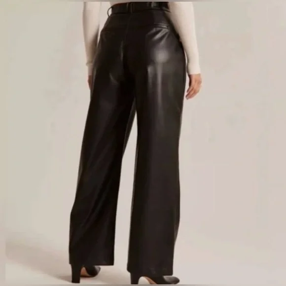 ABERCROMBIE & FITCH || Curve Love Sloane Tailored Wide Leg Pants. Sz. XXL - Picture 2 of 15